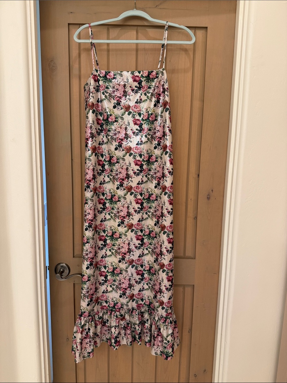 Damaris Bailey Shimmery Floral dress